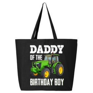 Daddy Of The Birthday Boy Family Tractors Farm Trucks Bday 25L Jumbo Tote