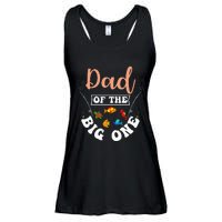 Dad Of The Big One Fishing Birthday Party Bday Celebration Ladies Essential Flowy Tank