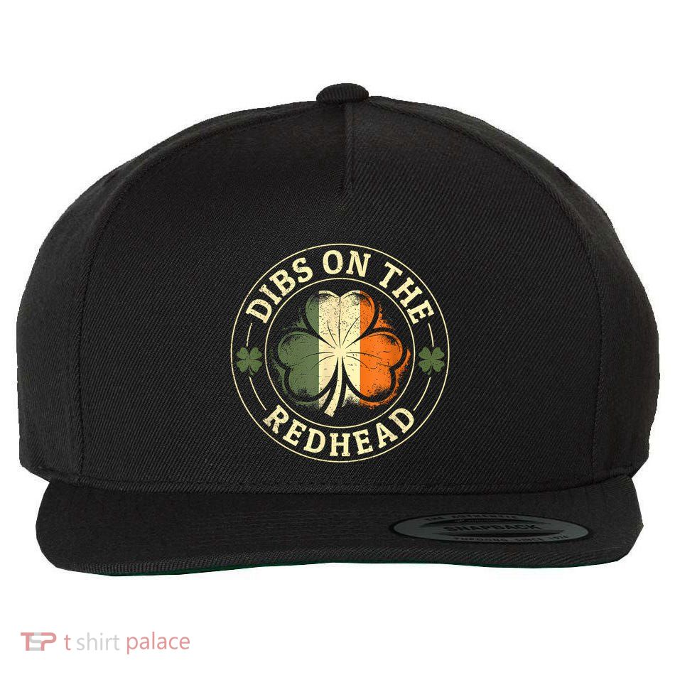 Dibs On The Redhead Wool Snapback Cap