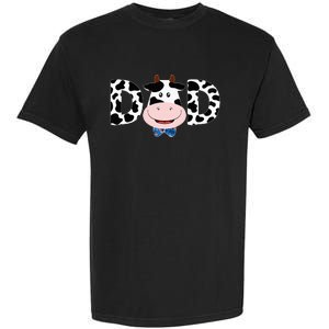 Dad Of The Birthday Mother Cow Farm Cow Dad 1st Garment-Dyed Heavyweight T-Shirt