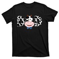 Dad Of The Birthday Mother Cow Farm Cow Dad 1st T-Shirt