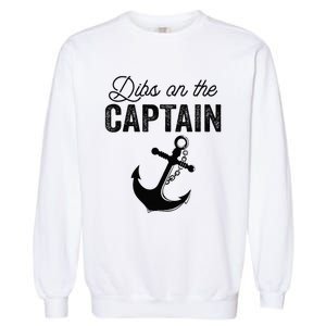 Dibs On The Captain Garment-Dyed Sweatshirt