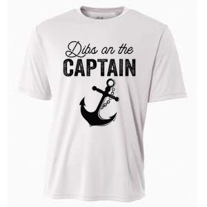 Dibs On The Captain Cooling Performance Crew T-Shirt