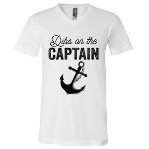 Dibs On The Captain V-Neck T-Shirt