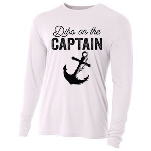 Dibs On The Captain Cooling Performance Long Sleeve Crew