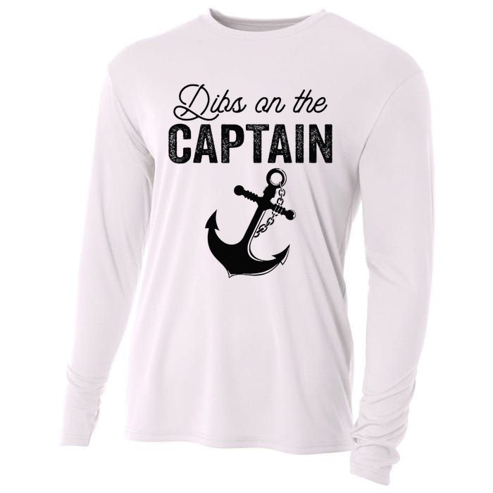 Dibs On The Captain Cooling Performance Long Sleeve Crew