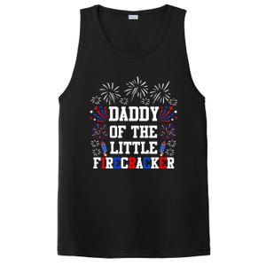 Daddy Of The Little Firecracker Cute Gift 4th Of July Birthday Gift PosiCharge Competitor Tank