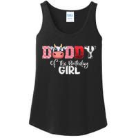 Daddy of The Birthday Cow Family Cow Farm Matching Ladies Essential Tank