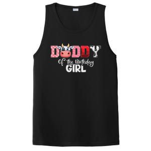 Daddy of The Birthday Cow Family Cow Farm Matching PosiCharge Competitor Tank