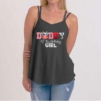 Daddy of The Birthday Cow Family Cow Farm Matching Women's Strappy Tank