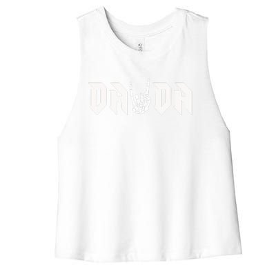 Dada Of The Bad Two the Bone Birthday 2 Years Old Birthday Women's Racerback Cropped Tank