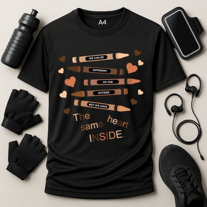 Different On The Outside Same Heart Inside Performance Shirt