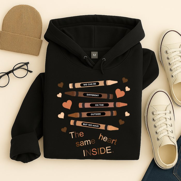 Different On The Outside Same Heart Inside Hoodie