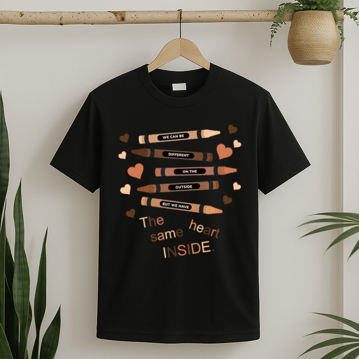 Different On The Outside Same Heart Inside T-Shirt