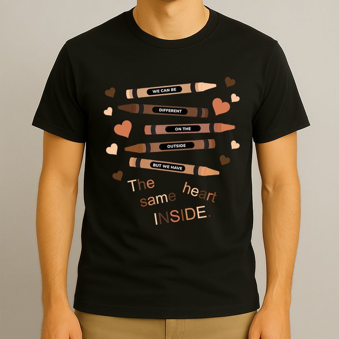 Different On The Outside Same Heart Inside T-Shirt