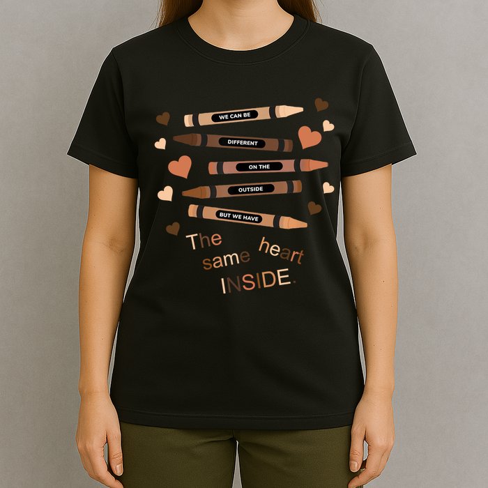 Different On The Outside Same Heart Inside T-Shirt