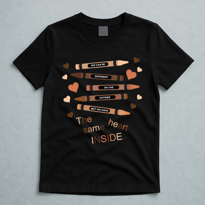 Different On The Outside Same Heart Inside T-Shirt