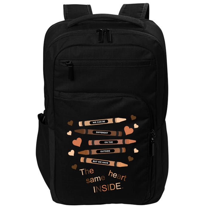 Different On The Outside Same Heart Inside Impact Tech Backpack