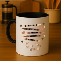 Different On The Outside Same Heart Inside Mug