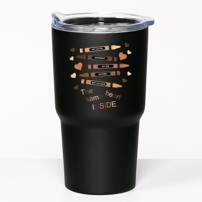 Different On The Outside Same Heart Inside Tumbler