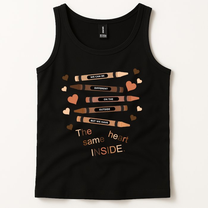 Different On The Outside Same Heart Inside Tank Top