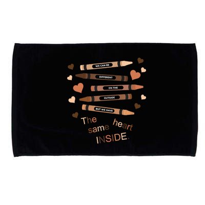 Different On The Outside Same Heart Inside Microfiber Hand Towel