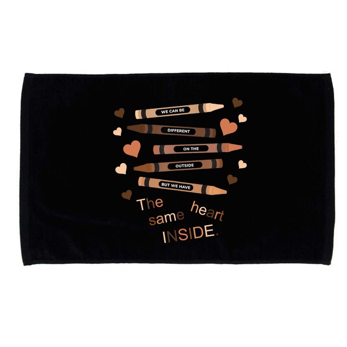 Different On The Outside Same Heart Inside Microfiber Hand Towel