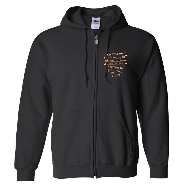 Different On The Outside Same Heart Inside Full Zip Hoodie