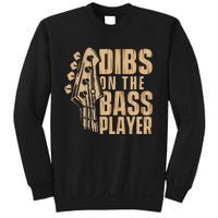 Dibs On The Bass Player Guitarist Bassist Bass Guitar Sweatshirt