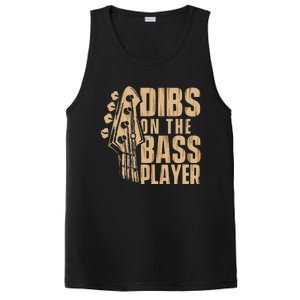 Dibs On The Bass Player Guitarist Bassist Bass Guitar PosiCharge Competitor Tank