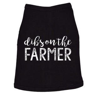 Dibs On The Farmer Funny Wife Girlfriend Farm Cute Gift Doggie Tank