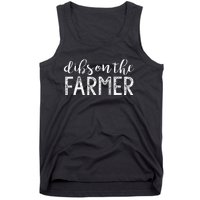 Dibs On The Farmer Funny Wife Girlfriend Farm Cute Gift Tank Top