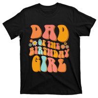 Dad of the Birthday Groovy Papa Daddy 1st T-Shirt