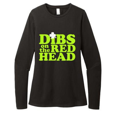 Dibs On The Redhead Saint Patrick's Day Womens CVC Long Sleeve Shirt