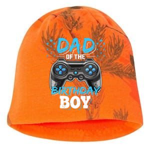 Dad Of The Birthday Boy Matching Video Gamer Birthday Party Kati - Camo Knit Beanie