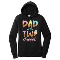 Dad of the Two Sweet Birthday Ice Cream Women's Pullover Hoodie