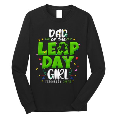 Dad of The Leap Day February 29th Birthday Leap Year Long Sleeve Shirt