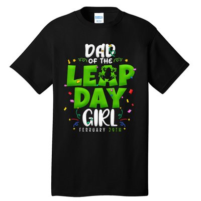 Dad of The Leap Day February 29th Birthday Leap Year Tall T-Shirt