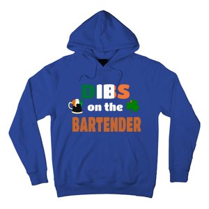 Dibs On The Bartender Cute Gift Funny St Patricks Day Ing Meaningful Gift Hoodie