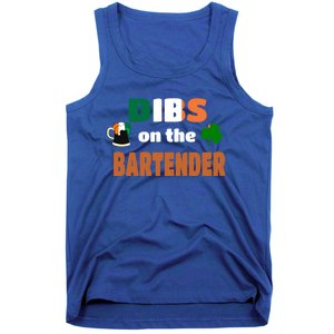 Dibs On The Bartender Cute Gift Funny St Patricks Day Ing Meaningful Gift Tank Top