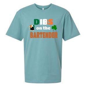 Dibs On The Bartender Cute Gift Funny St Patricks Day Ing Meaningful Gift Sueded Cloud Jersey T-Shirt