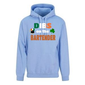 Dibs On The Bartender Cute Gift Funny St Patricks Day Ing Meaningful Gift Unisex Surf Hoodie