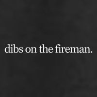 Dibs On The Fireman Premium Pullover Hoodie