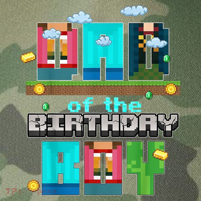 Dad Of The Birthday Boy Video Game Pixel Legacy Tie Dye Trucker Hat