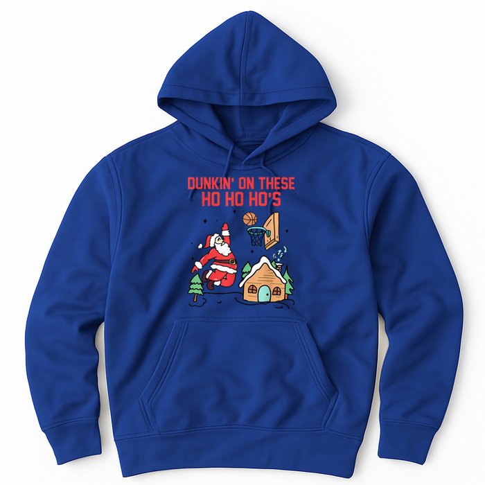 Dunkin' On These Ho Ho Ho's Christmas Quote  Hoodie