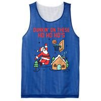 Dunkin' On These Ho Ho Ho's Christmas Quote  Mesh Reversible Basketball Jersey Tank