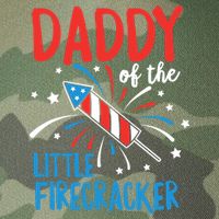 Daddy Of The Little Firecracker Pregnancy Announcement Legacy Tie Dye Trucker Hat