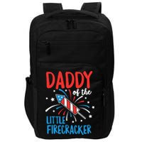 Daddy Of The Little Firecracker Pregnancy Announcement Impact Tech Backpack