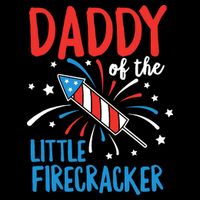 Daddy Of The Little Firecracker Pregnancy Announcement Impact Tech Backpack