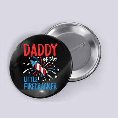 Daddy Of The Little Firecracker Pregnancy Announcement Button